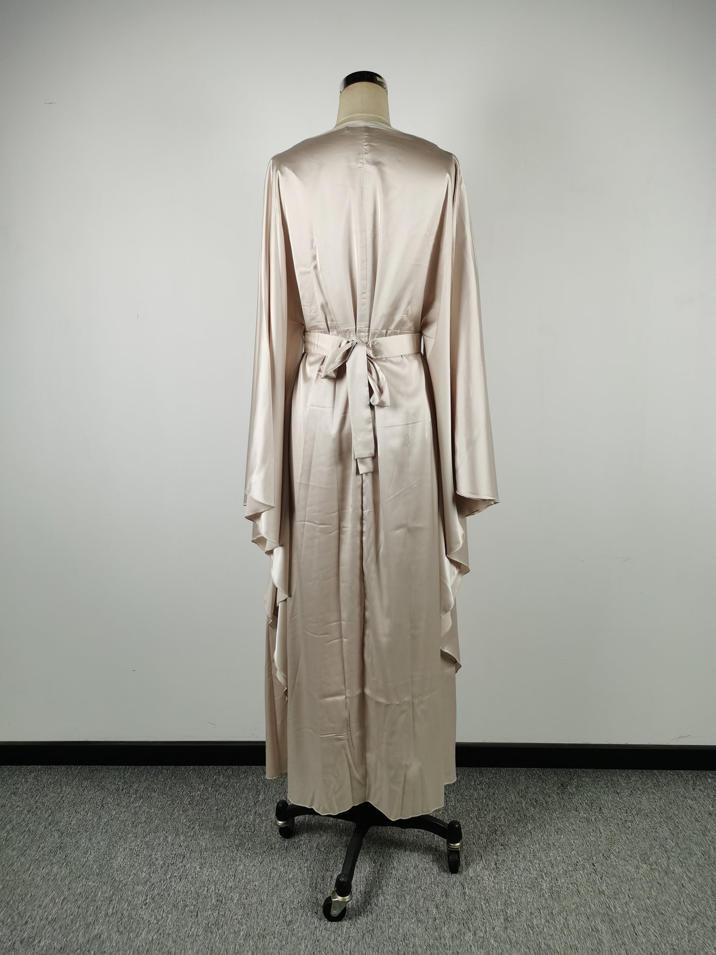 Conservative Dresses | Push up High Waist Silk Robe Dress