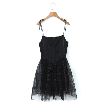 Short Prom Dresses | Corset Black Glitter Mini Prom Dress