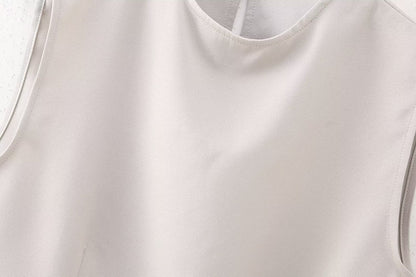 2024 Capsule Wardrobe | Winter Vest Skirt Outfit 2-piece Set