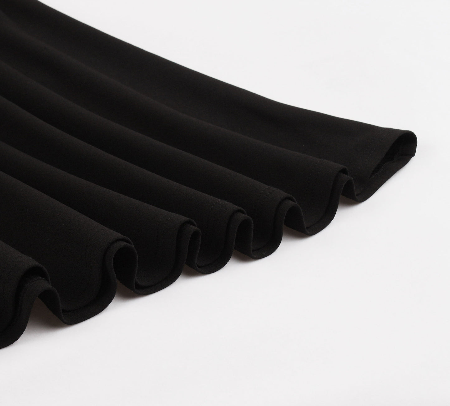 2023 Curvy Fashion Trends | See Through Sleeves Black Dress