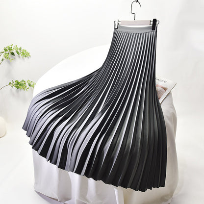 Bold Pleated Chic Skirt