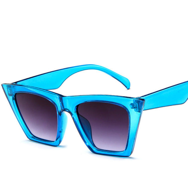 bright sky blue vintage sunglasses tgc fashion 
