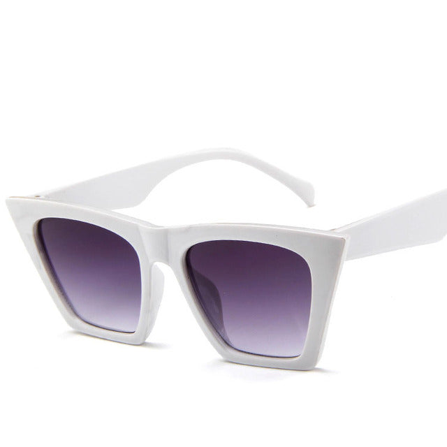white vintage sunglasses 