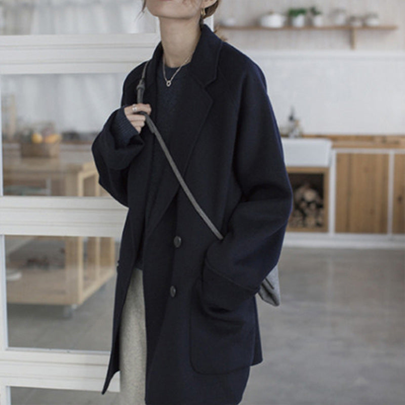 Womens black outlet oversized coat