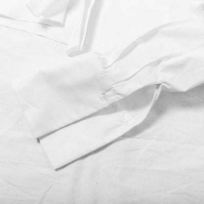 Outfit Ideas | White Cotton Crop Top Shirt