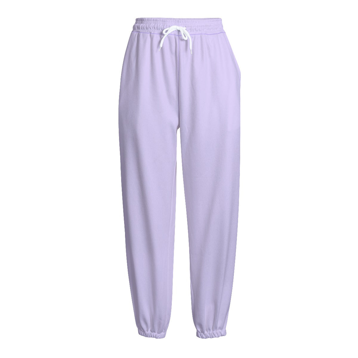 2023 Fashion Trends | TGC FASHION Lilac Lavender Knitted Fleece Pants