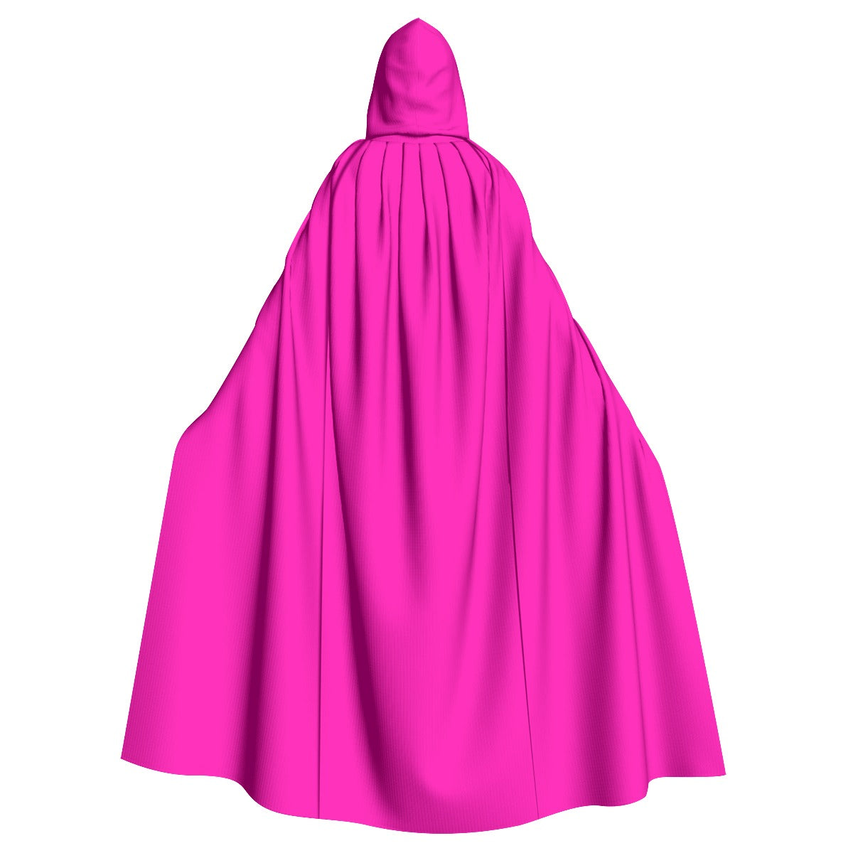 TGC FASHION Hot Pink Cape  Avantgarde Outfit in Microfiber