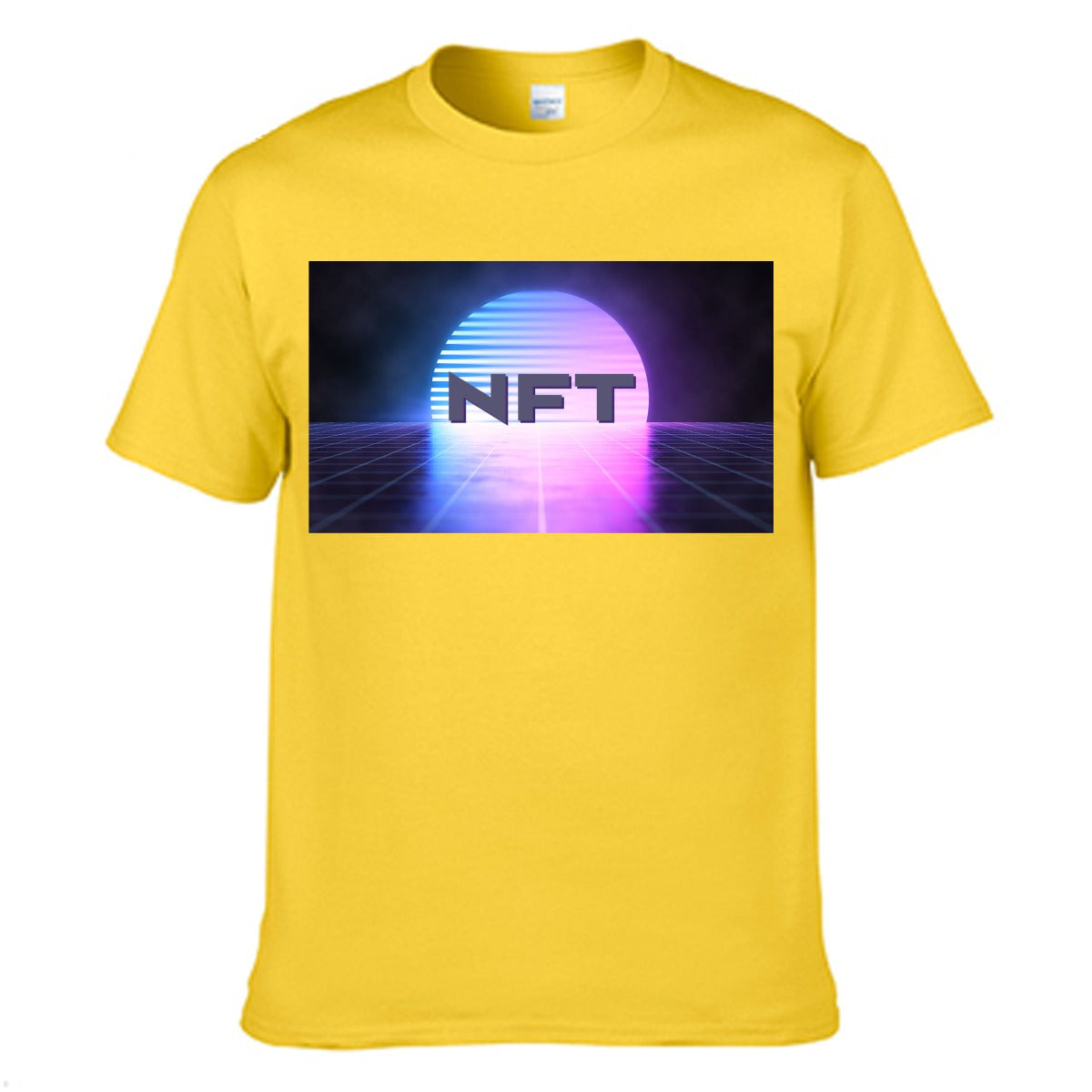 NFT Outfits - NFT Vaporwave Cotton T-Shirt