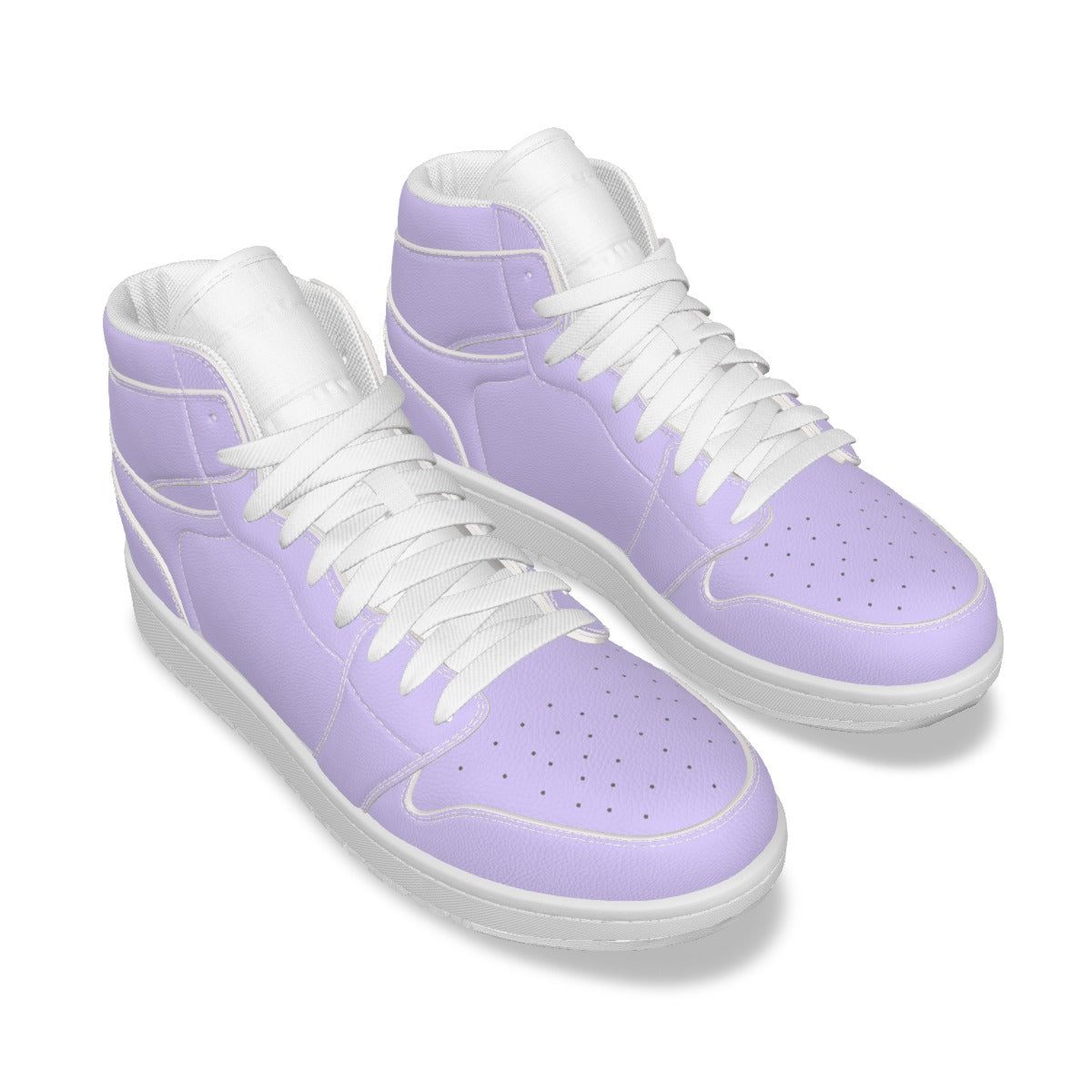 2023 Fashion Trends | Lilac Lavender Synthetic Leather Shoes