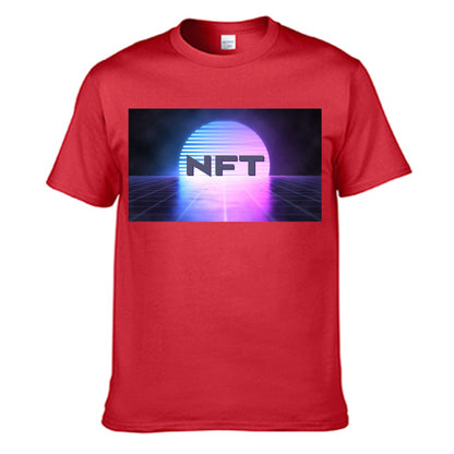 NFT Outfits - NFT Vaporwave Cotton T-Shirt