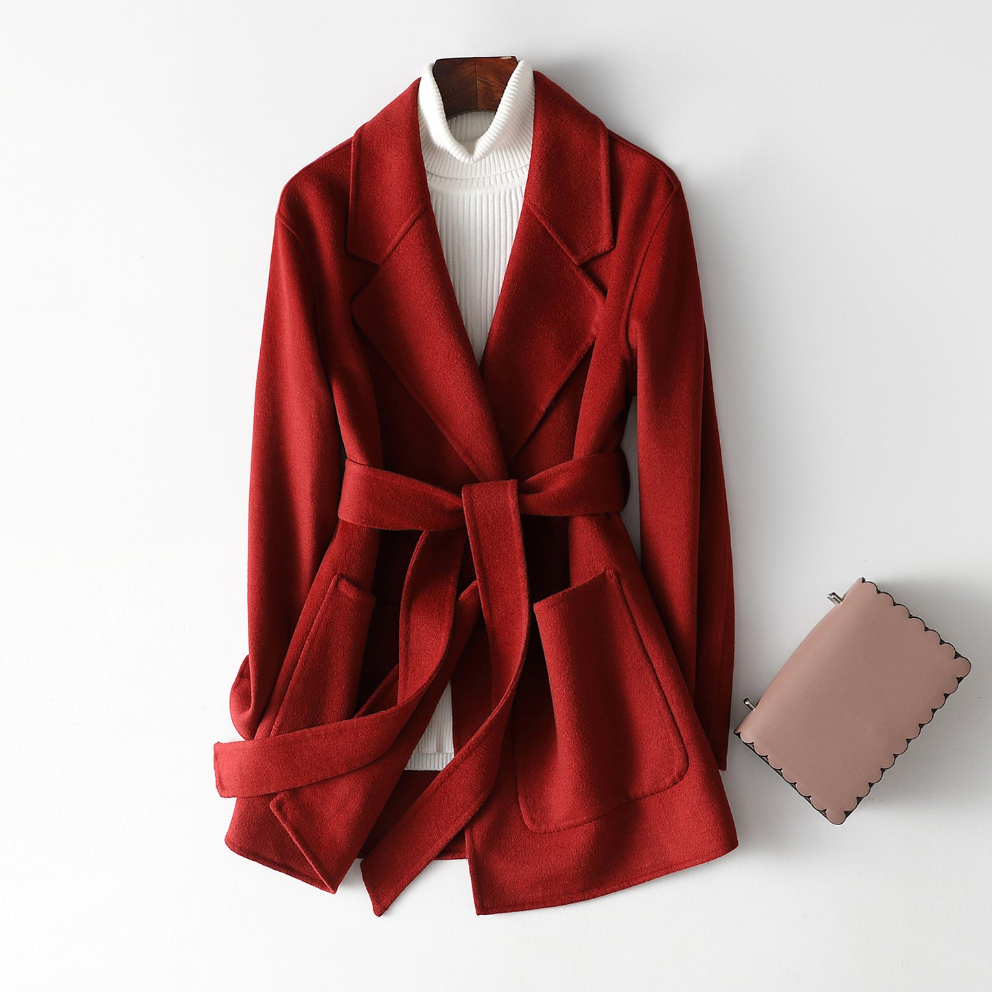 Chic Winter Outfits | Reversible Chic Cashmere Coat