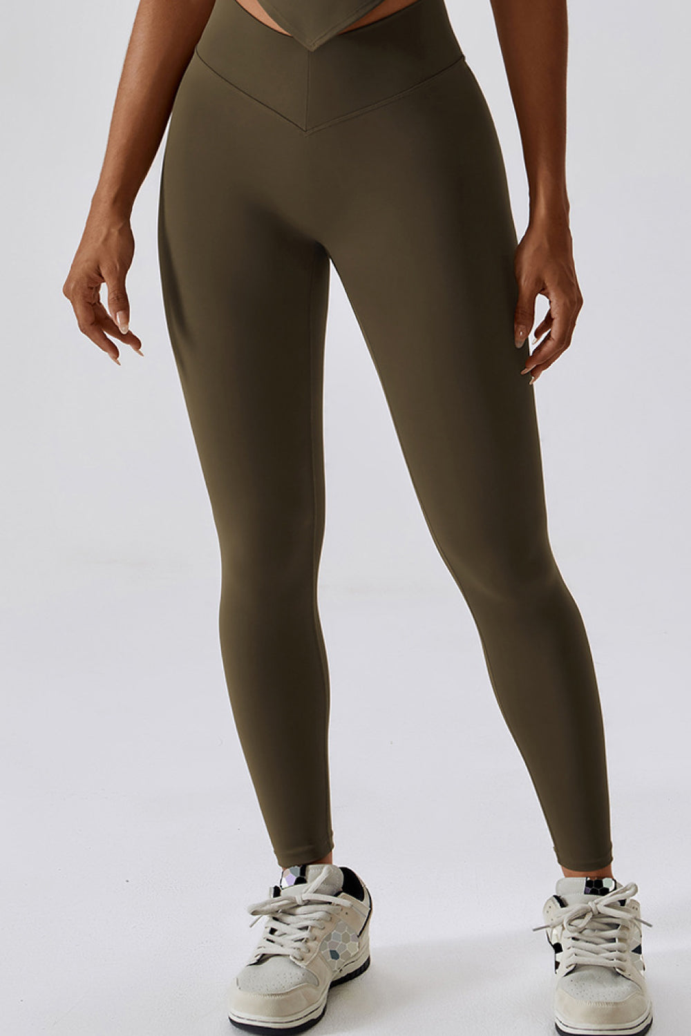 Comfort khaki legging 7/8 - Aqüe Apparel