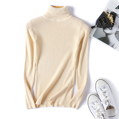 Winter Outfits | Soft Cotton Turtleneck Sweater