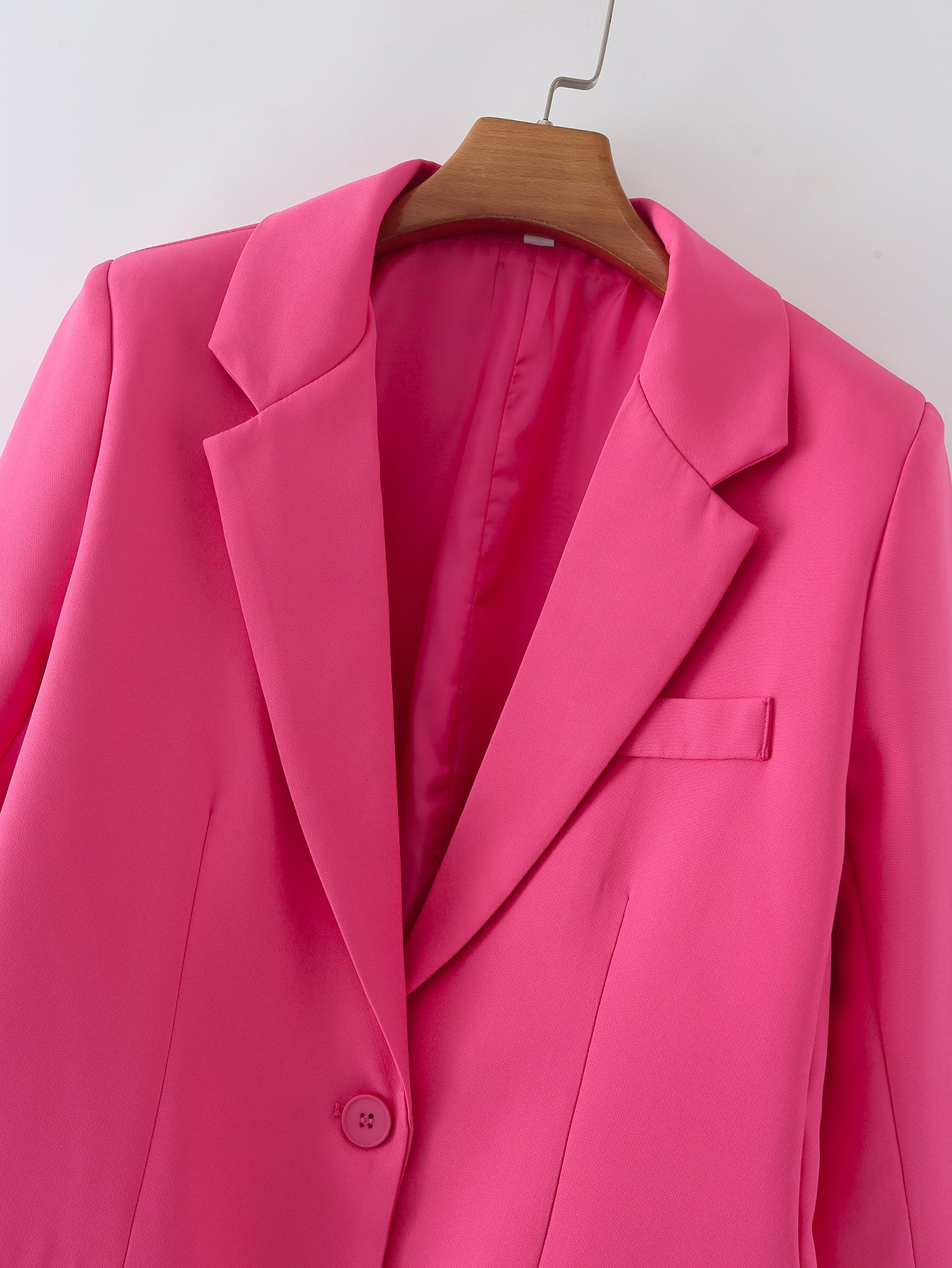 Designer Haute Couture Cecilia Verrini 2024 Hot Pink Blazer Jacket Italy