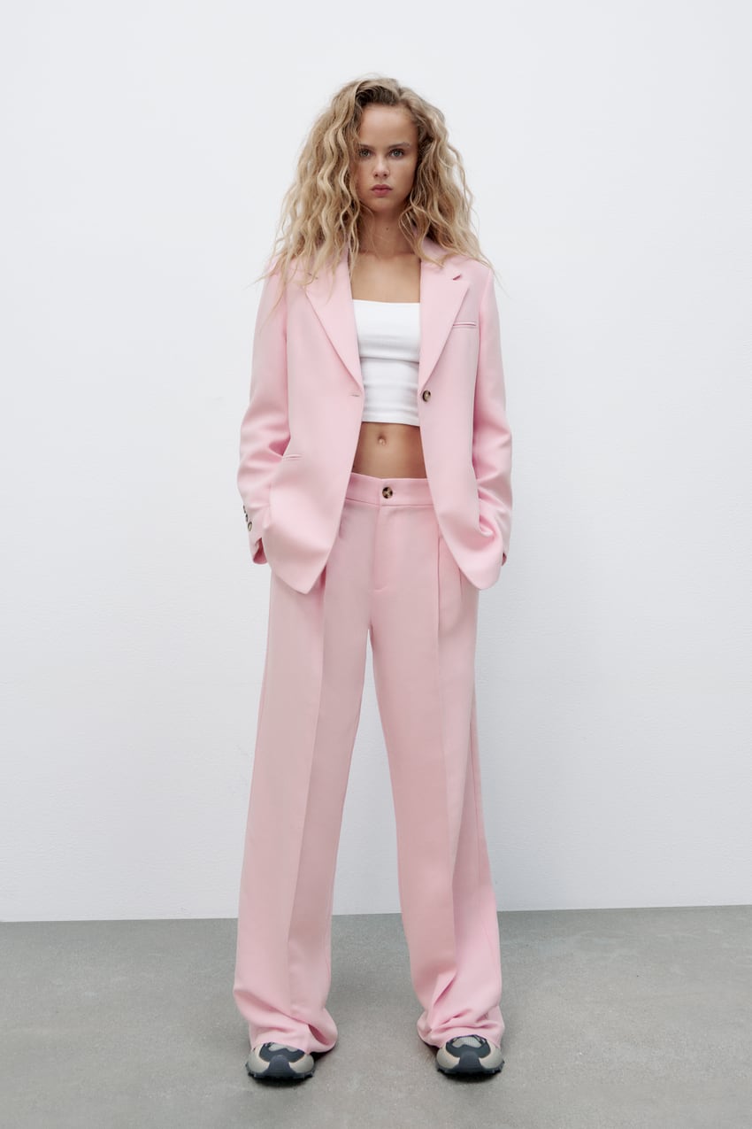 Spring Outfits | Summer Pink Blazer