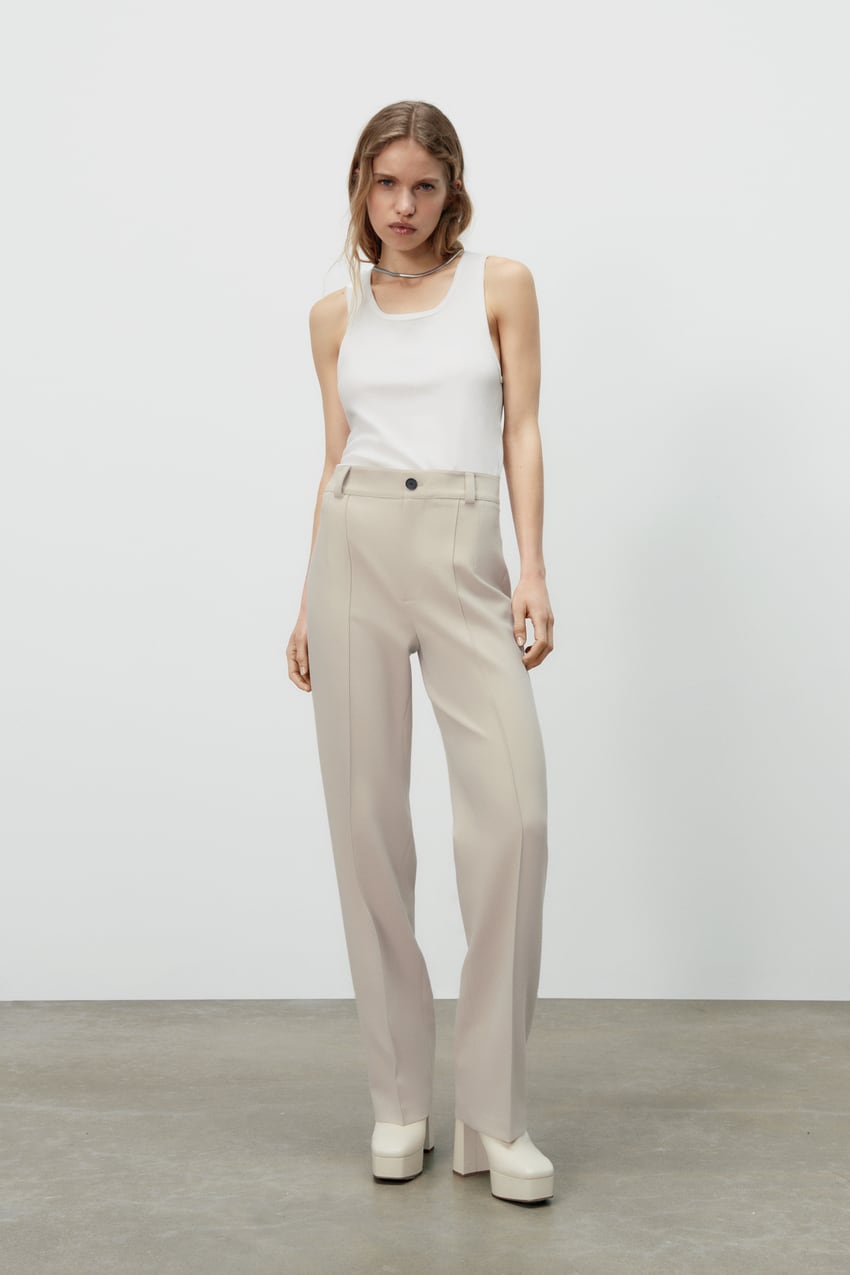 Spring Outfits - Coconut Cream Trouser