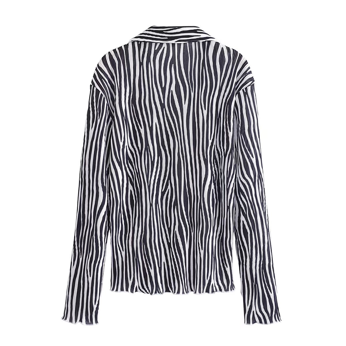 2023 Fashion Trends | Zebra Pattern Outfit 2-piece Set