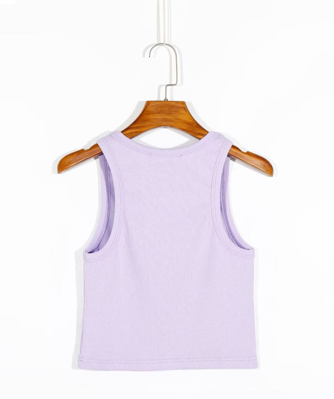 2023 Summer Outfits | Cotton Chic Lilac Lavender Crop Top