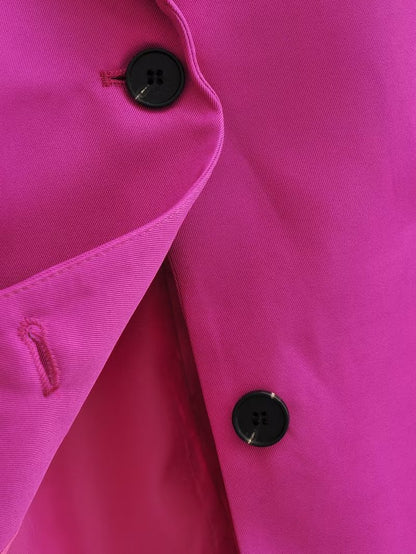 Summer Capsule Warsrobe 2022 | Hot Pink Aesthetic Blazer