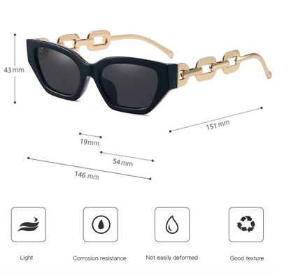 LOUIS VUITTON Metal LV Edge Sunglasses Z1473W Black 1103120