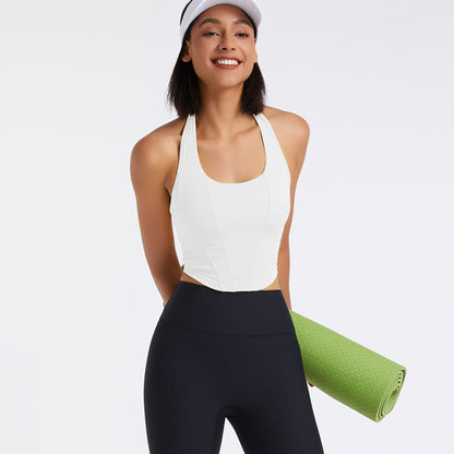 Gym Outfit | Super Sliming Sports Bra Halter Top