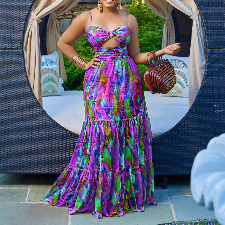 Summer Dresses | Neon Summer Maxi Dress 3XL / Yellow Summer Dresses | Neon Summer Maxi Dress 3XL / Yellow
