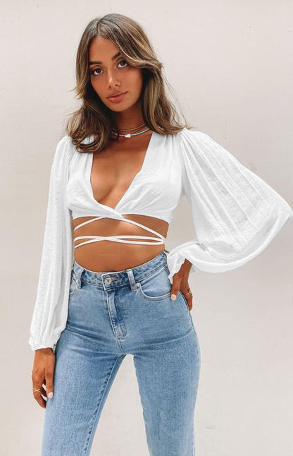 TGC Comfort In Cotton Cropped Top