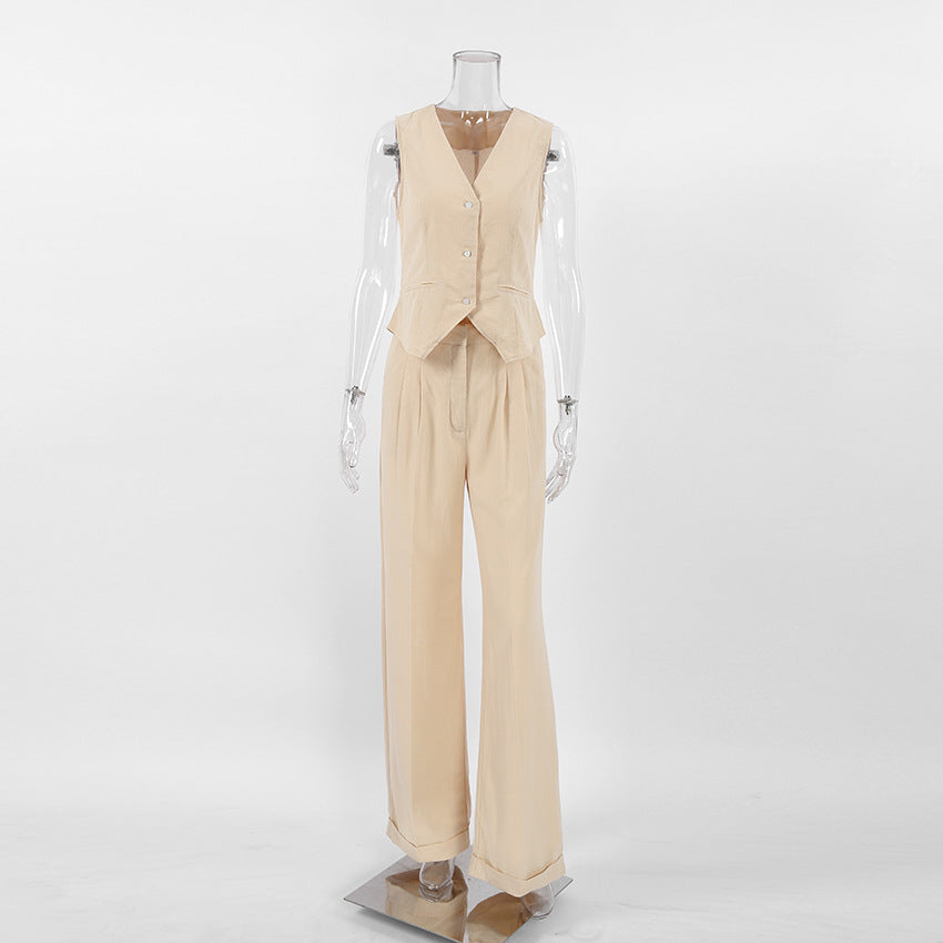 VEKDONE Prime Day Deals Today 2023 Date Cotton Linen Palazzo Pants