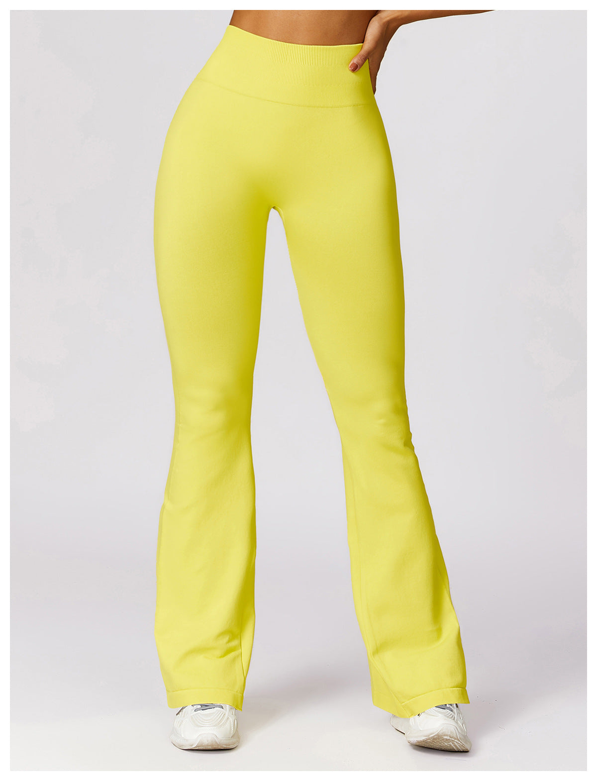 High Waisted Yoga Pants, Gold And Yellow Herringbone Style Sports – Natty  Klads