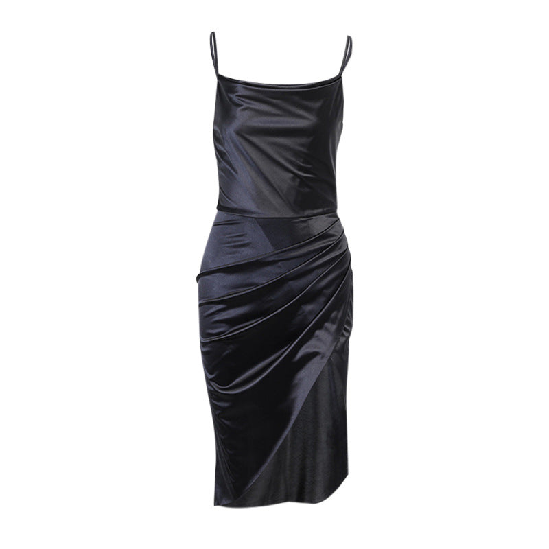 Spring Dresses  | Satin Curves Dress
