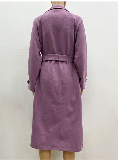 2023 Fashion Trends | Lilac Lavender Trench Coat