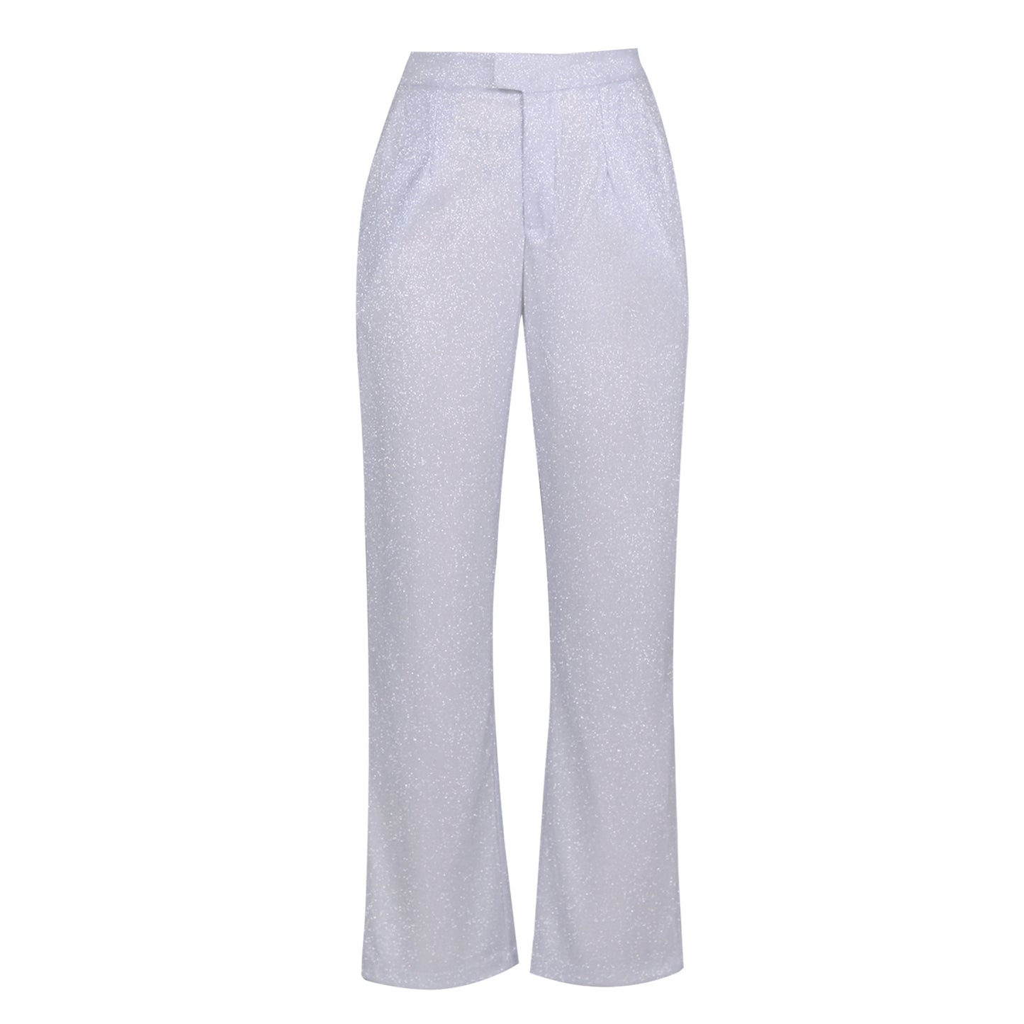 Euphoria Outfits | White Glitter Blazer Crop Top & Pants 3-piece set, add each item separately✨