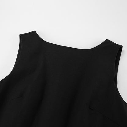 Summer Fashion |  Minimalist Maxi Cotton Dress