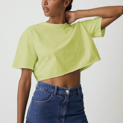 Summer Outfits 2023 | Pure Cotton Sports Crop Top