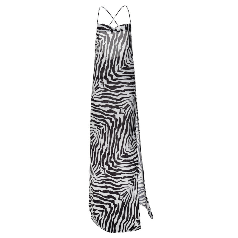 Summer Outfits | Zebra Print Dress