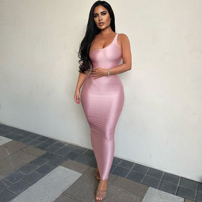 Pink Outfits | Super Slim Bodycon Dress