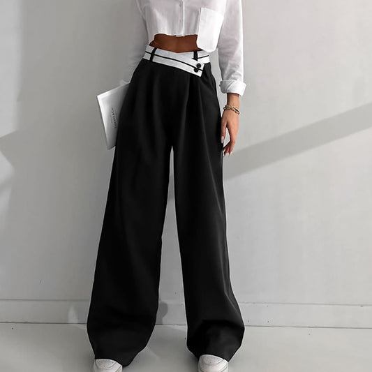 Business Casual Outfits  High Waist Slimming Wide Leg Pants – TGC FASHION