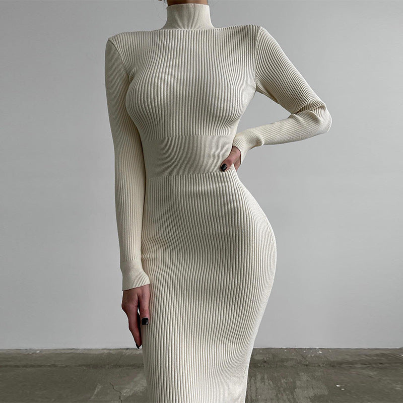 Fall Dresses | Sweater Dress Outfit M / White Short Fall Dresses | Sweater Dress Outfit M / White Short