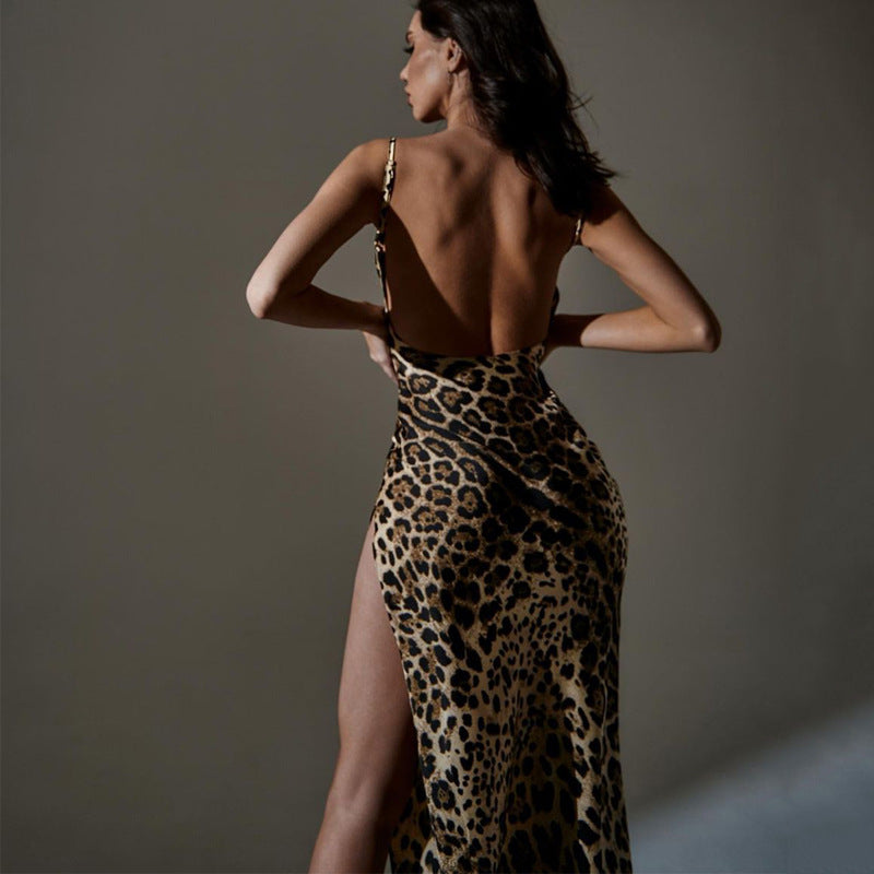 Summer Outfits 2022 | Zebra Print and Leopard Print Backless Dress