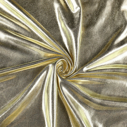 2023 Fashion Trends | Metallic Gold Aesthetic Dress