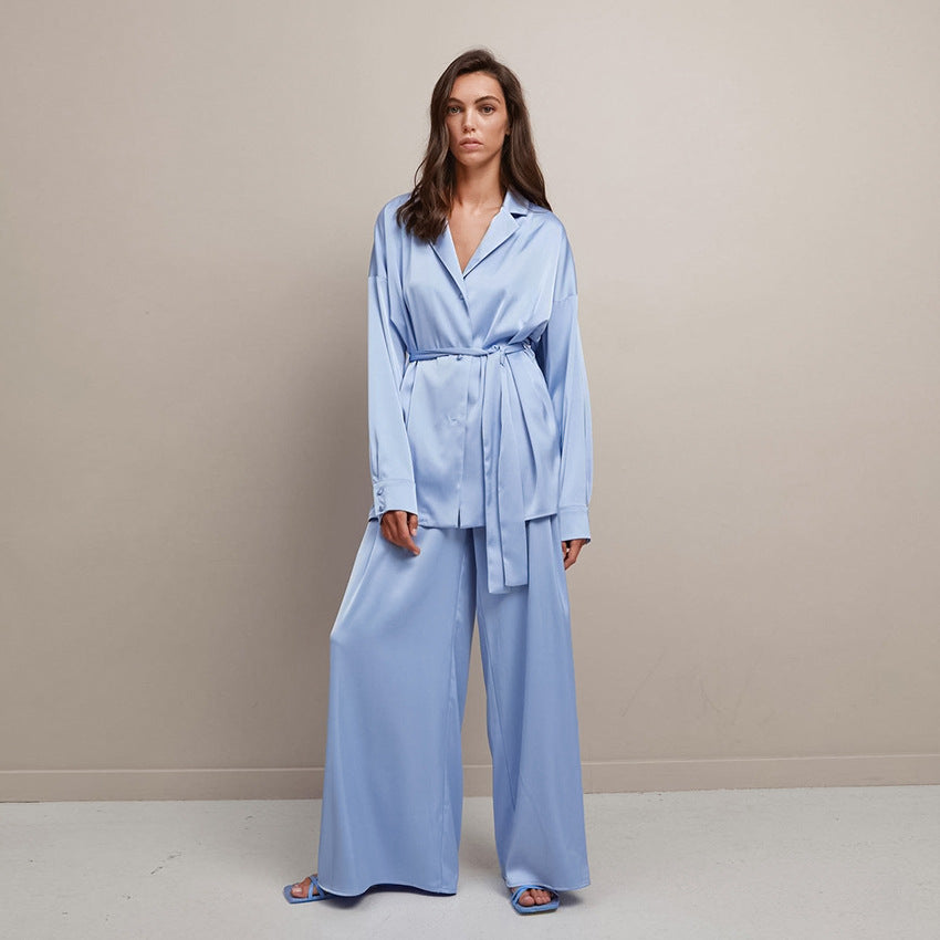 Silk French Pajamas
