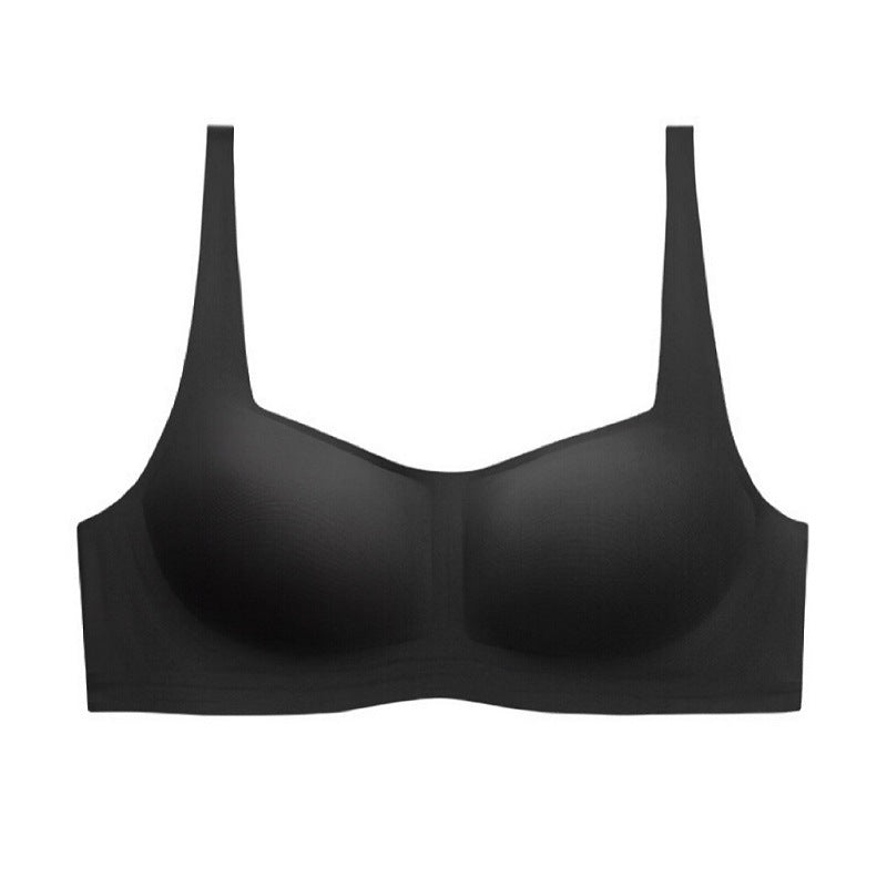 Seamless strapless push up korean bra non wire with skid invisible