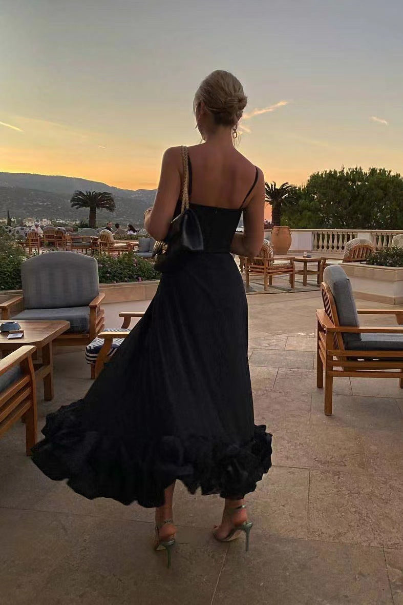 black dress, fashion trend 2023, summer outfits , 2023. fashion trends , summer dresses 2023