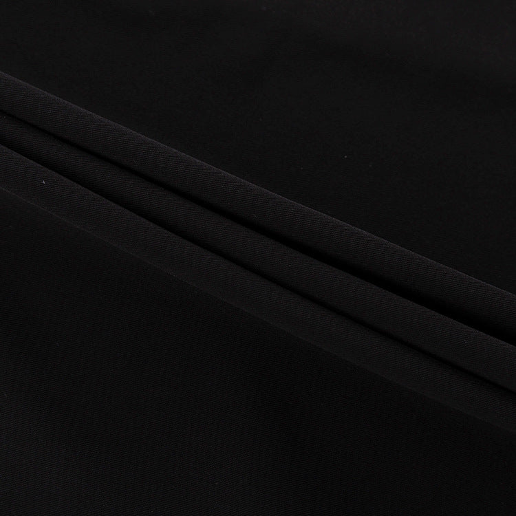Capsule Wardrobe | Classic Black Satin Maxi Skirt