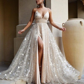 Prom Dresses 2023 | Shiny Crystal Glitter Aesthetic Fancy Dress TGC FASHION Prom Dresses 2023 | Shiny Crystal Glitter Aesthetic Fancy Dress TGC FASHION