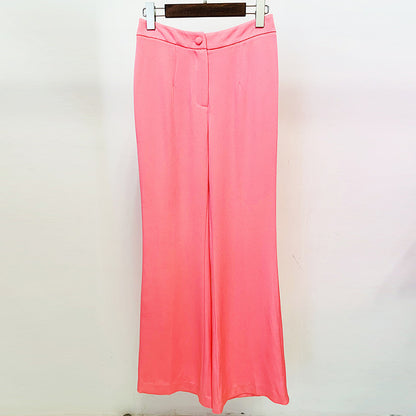 2023 Fashion Trends | Luxury Pink Blazer Outfit 2-piece set
