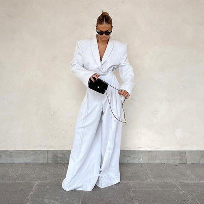 Fall Fits | White Blazer Fall Outfit 2-piece set