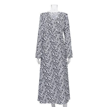 Spring Outfits | Zebra Print Dress