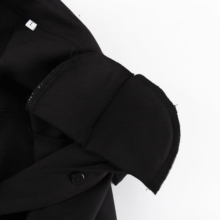 2024 Fashion Trends | Black Tech Winter Outfit 2-piece Set