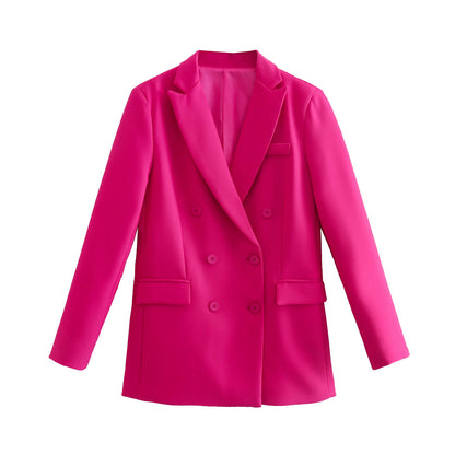 Summer Outfits | Hot Pink Blazer Outfit